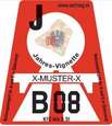 Autobahnvignetten 2008