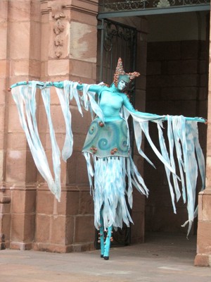 Internationales Straßentheaterfestival tête-à-tête Rastatt im Mai 2008