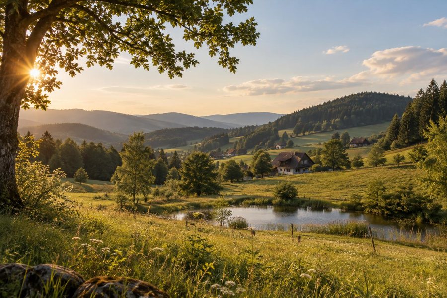 Herrischried im Hotzenwald: Hochfläche und Landschaft