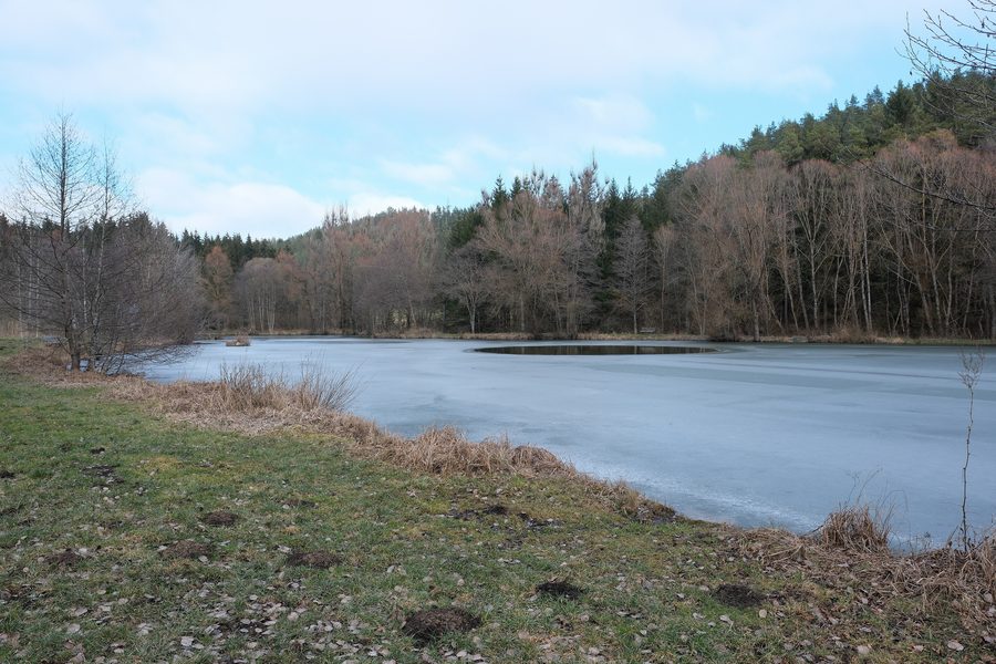 Landschaft im Teufenbachtal bei Niedereschach-Fischbach mit dem Teufensee