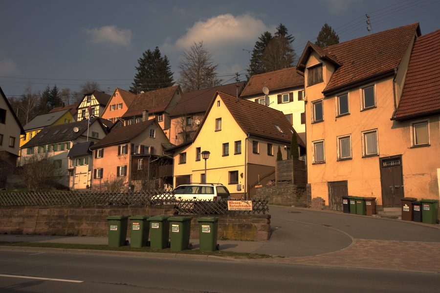 Häuser in Ebhausen im Landkreis Calw