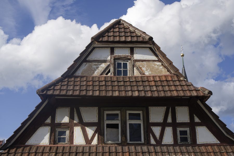 Historisches Fachwerkhaus in Stupferich mit Wohnteil, Stall und Scheune
