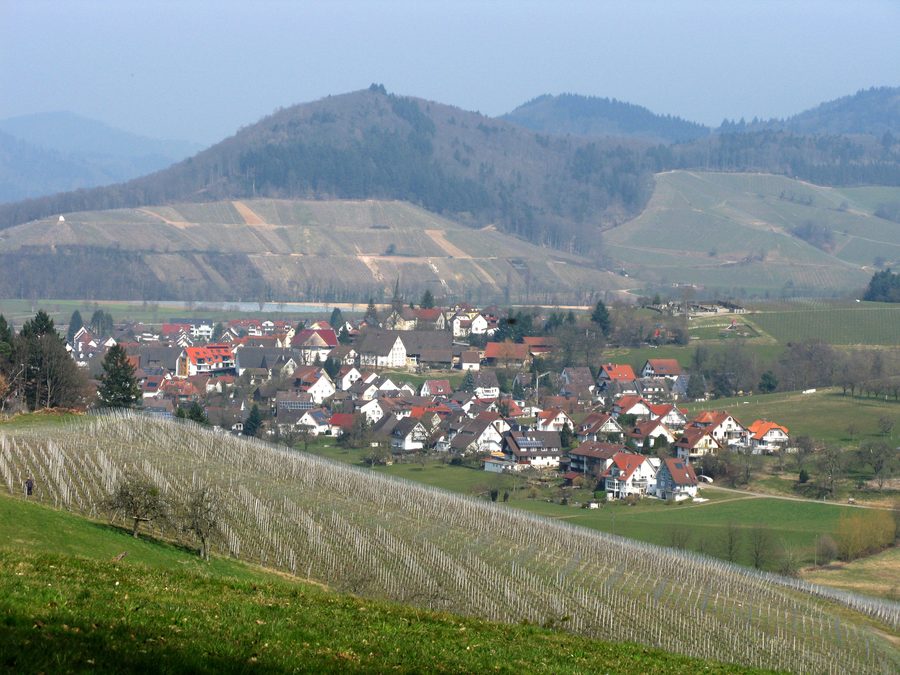 Heuweiler mit Wissereck am Eingang zum Glottertal