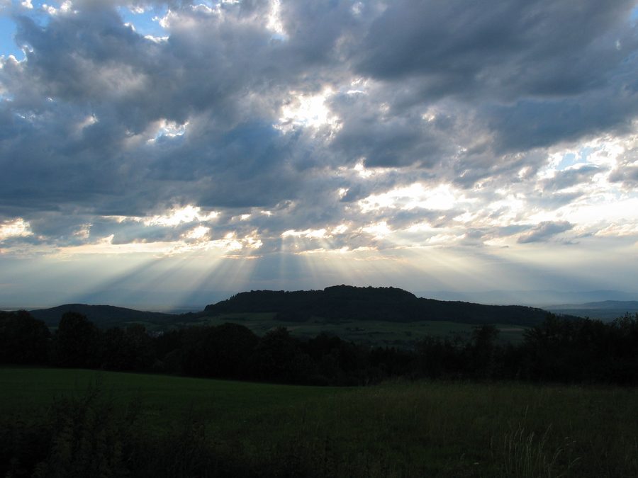 Der Schönberg bei Freiburg, vom Schauinsland aus fotografiert
