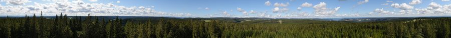 Panorama vom Stöcklewaldturm im Schwarzwald