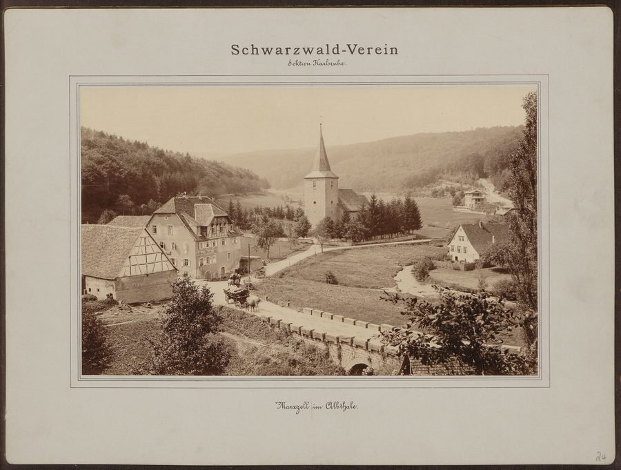 Marxzell im Albtal bei Karlsruhe
