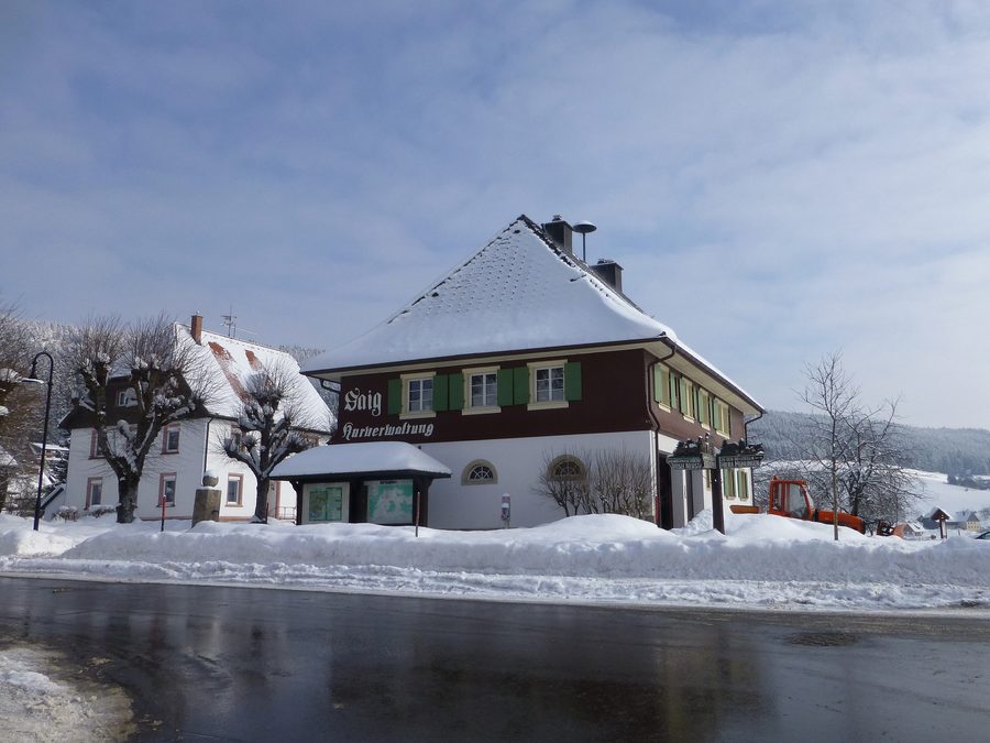Ansicht von Saig bei Lenzkirch im Hochschwarzwald