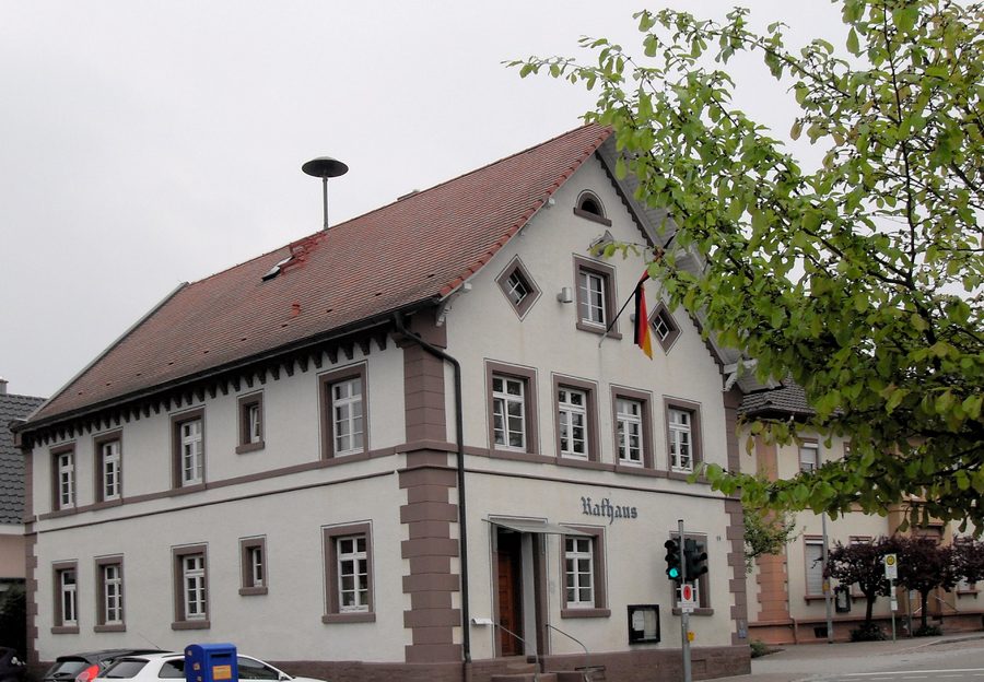 Altes Rathaus von Allmannsweier im Ortenaukreis