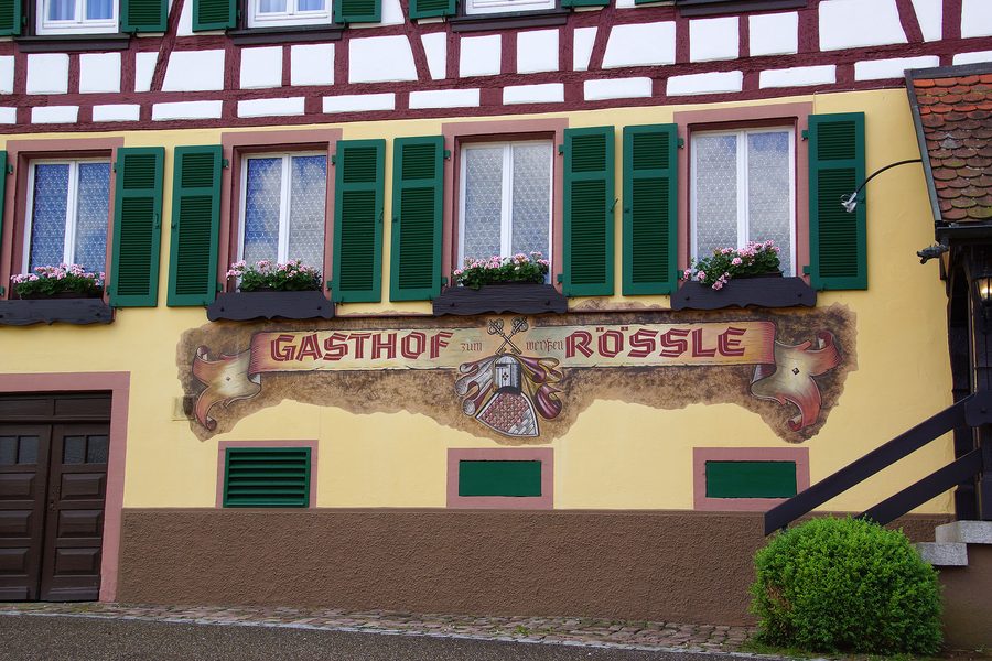 Historische Stadtansicht von Schiltach im Landkreis Rottweil
