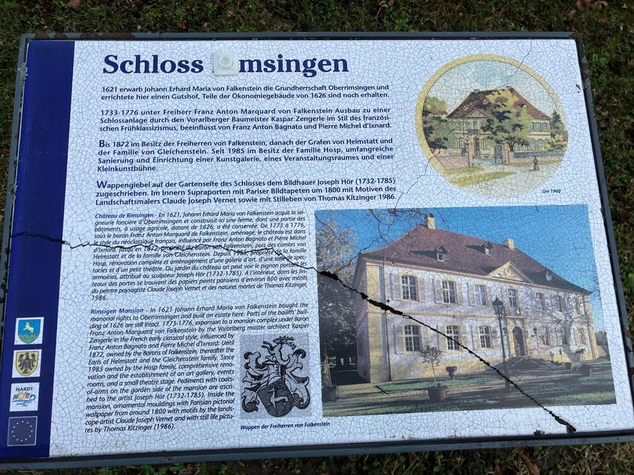 Schloss Rimsingen in Oberrimsingen