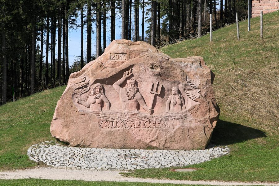 Mummelsee an der Schwarzwaldhochstraße in Seebach
