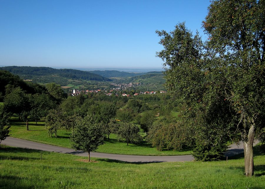 Schliengen im Markgräflerland mit den Ortsteilen Ober- und Niedereggenen