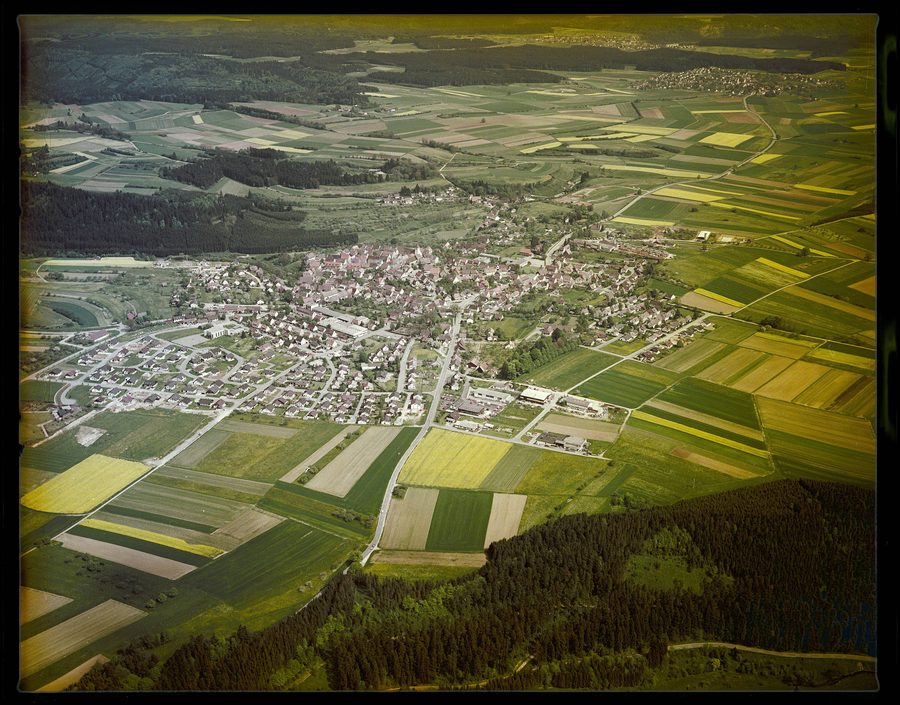 Luftbild von Dornhan