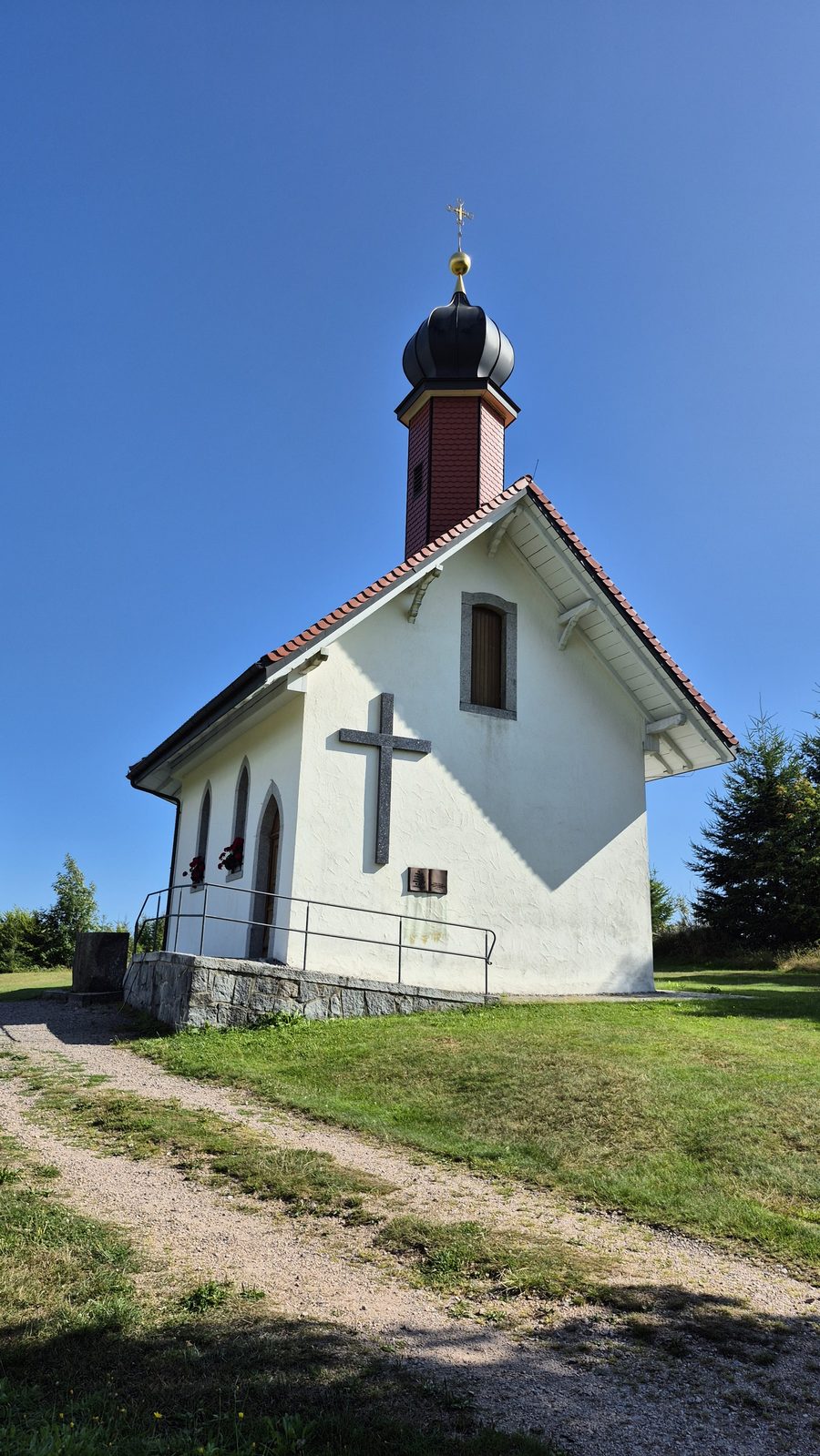 Ödlandkapelle am höchsten Punkt im Hotzenwald bei Herrischried