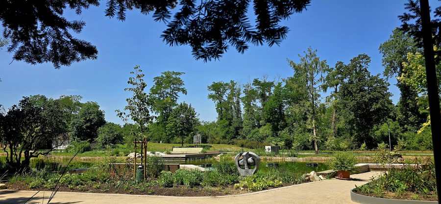 See im Kurpark von Bad Bellingen