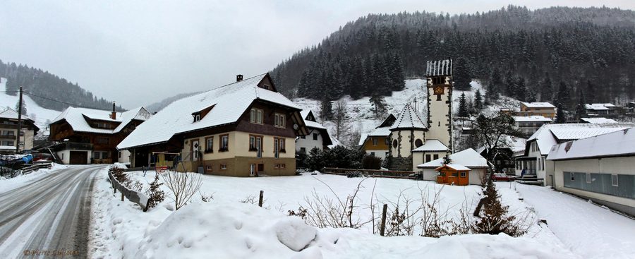 Panorama von Aftersteg bei Todtnau im Schwarzwald