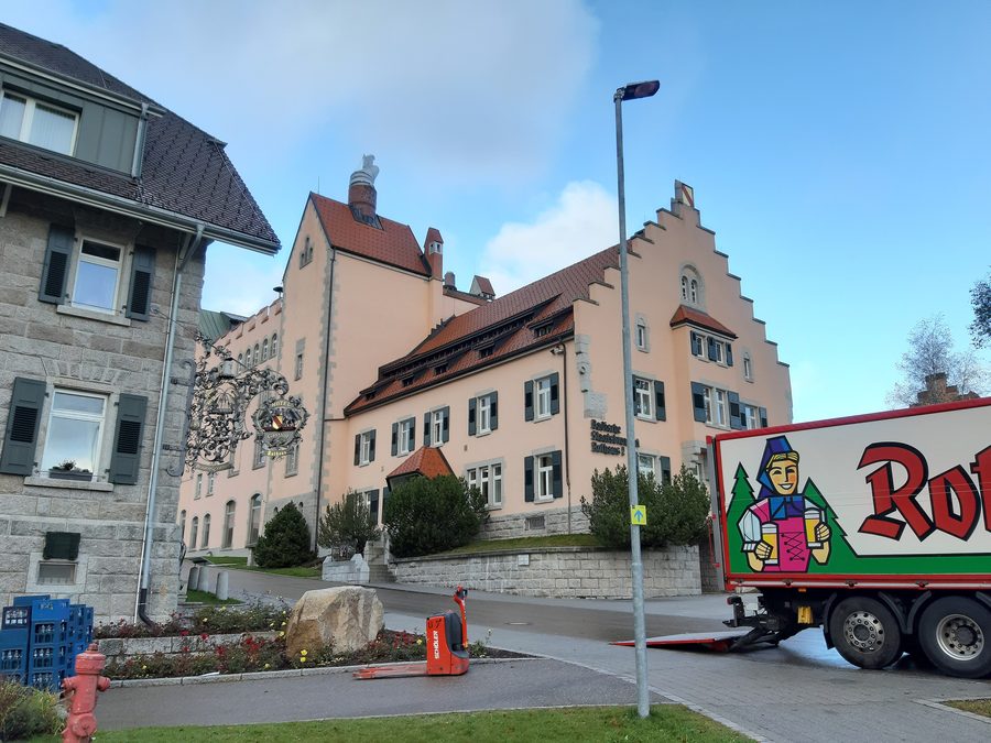 Brauerei in Rothaus bei Grafenhausen im Schwarzwald
