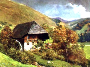 Schwarzwald-Malerei